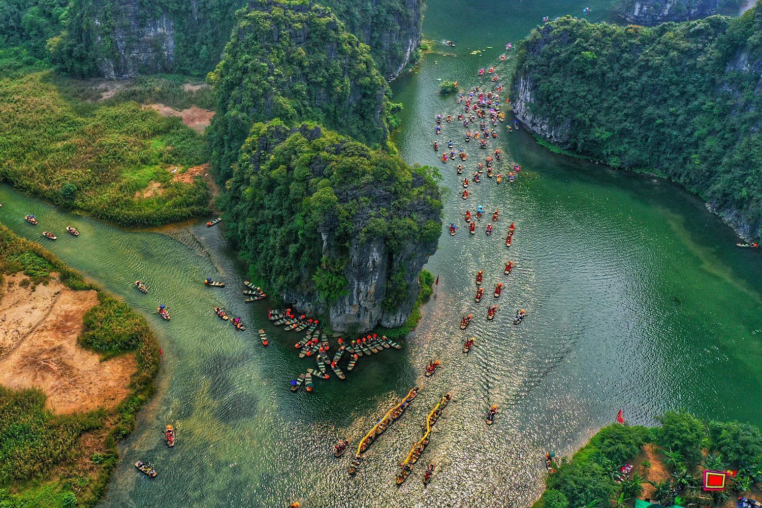 Tam Coc Scenery Homestay Van Lam ภายนอก รูปภาพ